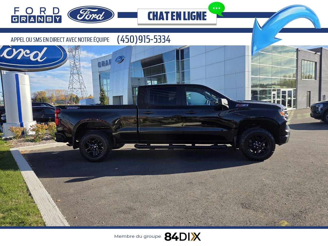 2023 Chevrolet Silverado 1500 Black Granby - photo #7