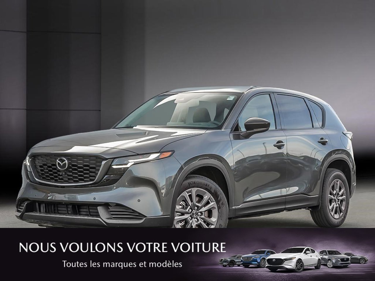 Mazda CX-5 JM3KMAHA5T0152240 2026 Gris mécanique métallisé Mirabel - photo #0