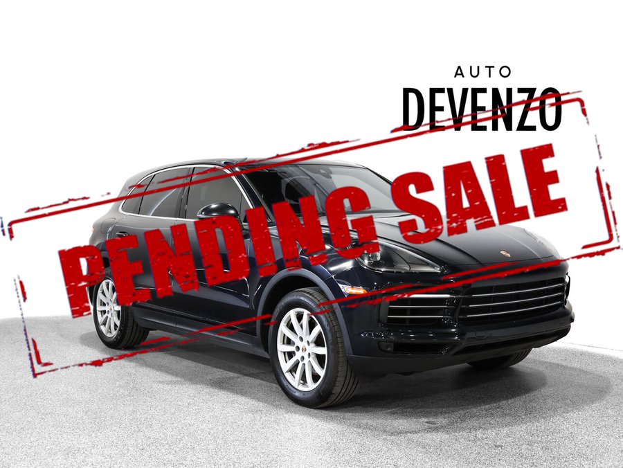 Porsche Cayenne 2019 2019 Bleu
