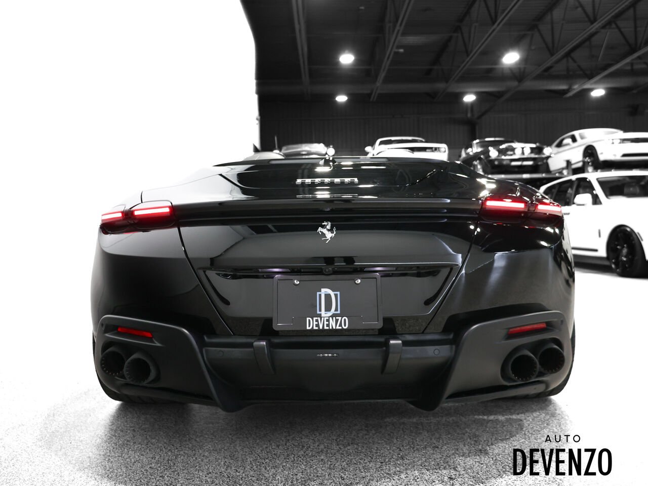 Ferrari Roma 2025 Noir Saint-Eustache - photo #4