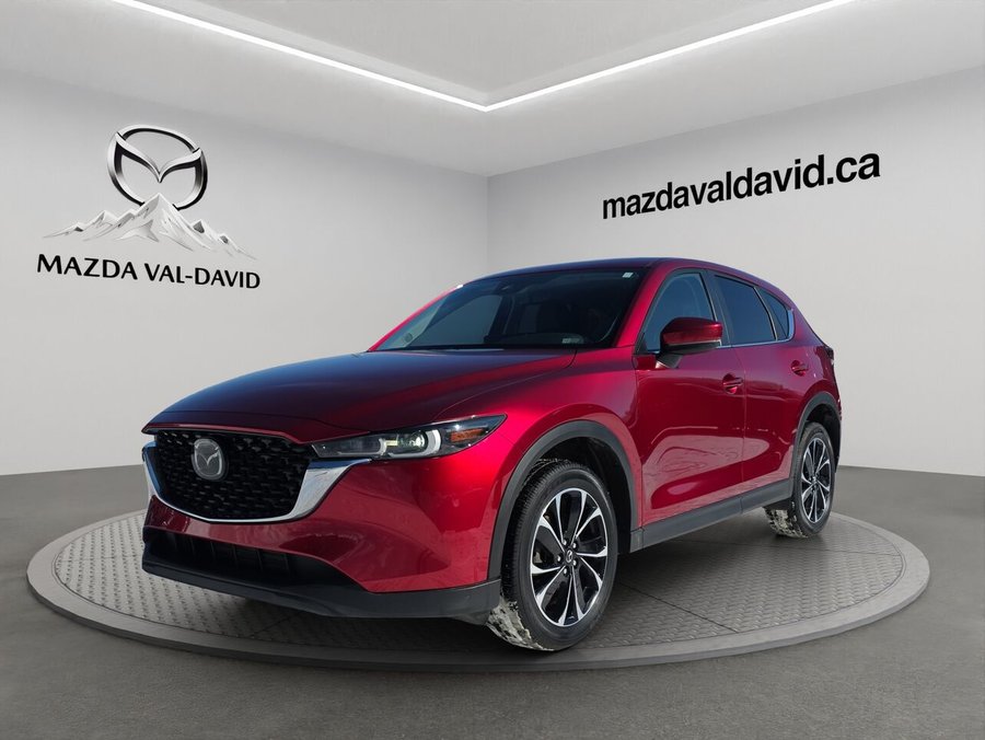 Mazda CX-5 GS AWD, Toit ouvrant, Volant chauffant, Sièges en cuir 2023 Rouge