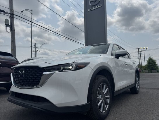 2025 MAZDA CX-5 GS TI Rhodium White Metallic