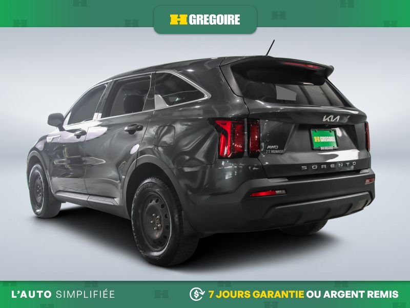 Kia Sorento 821209 | LX+ AWD AUTO A/C CAM RECUL BLUETOOTH 2022 Gris Laval - photo #4