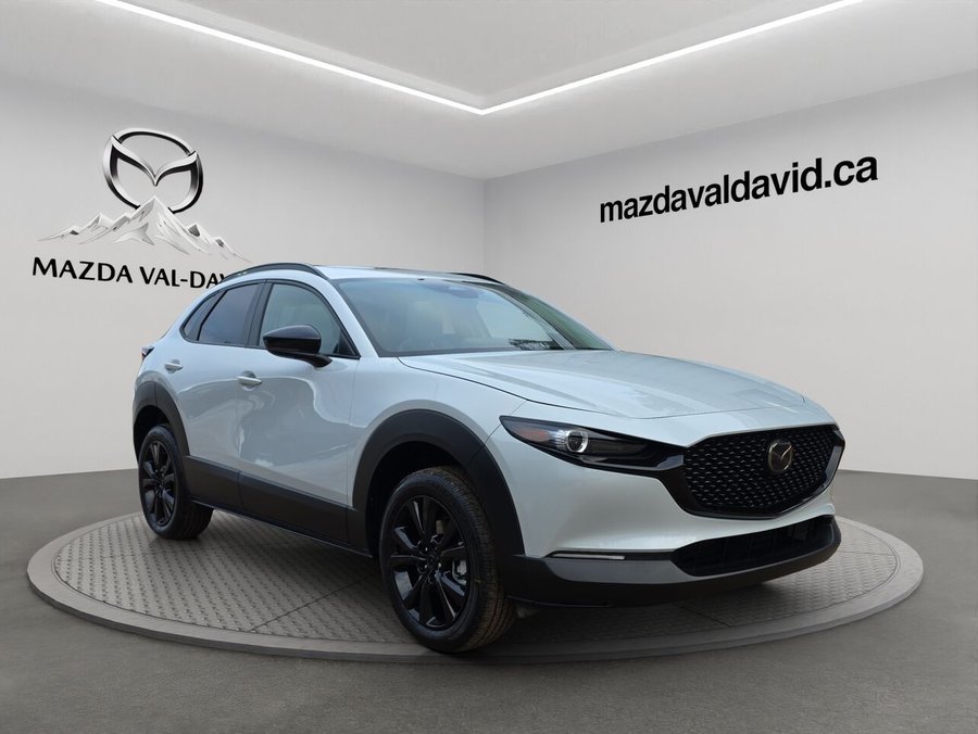 2026 Mazda CX-30 Gs, awd, sièges, volant et rétroviseurs chauffants Aero Grey Metallic