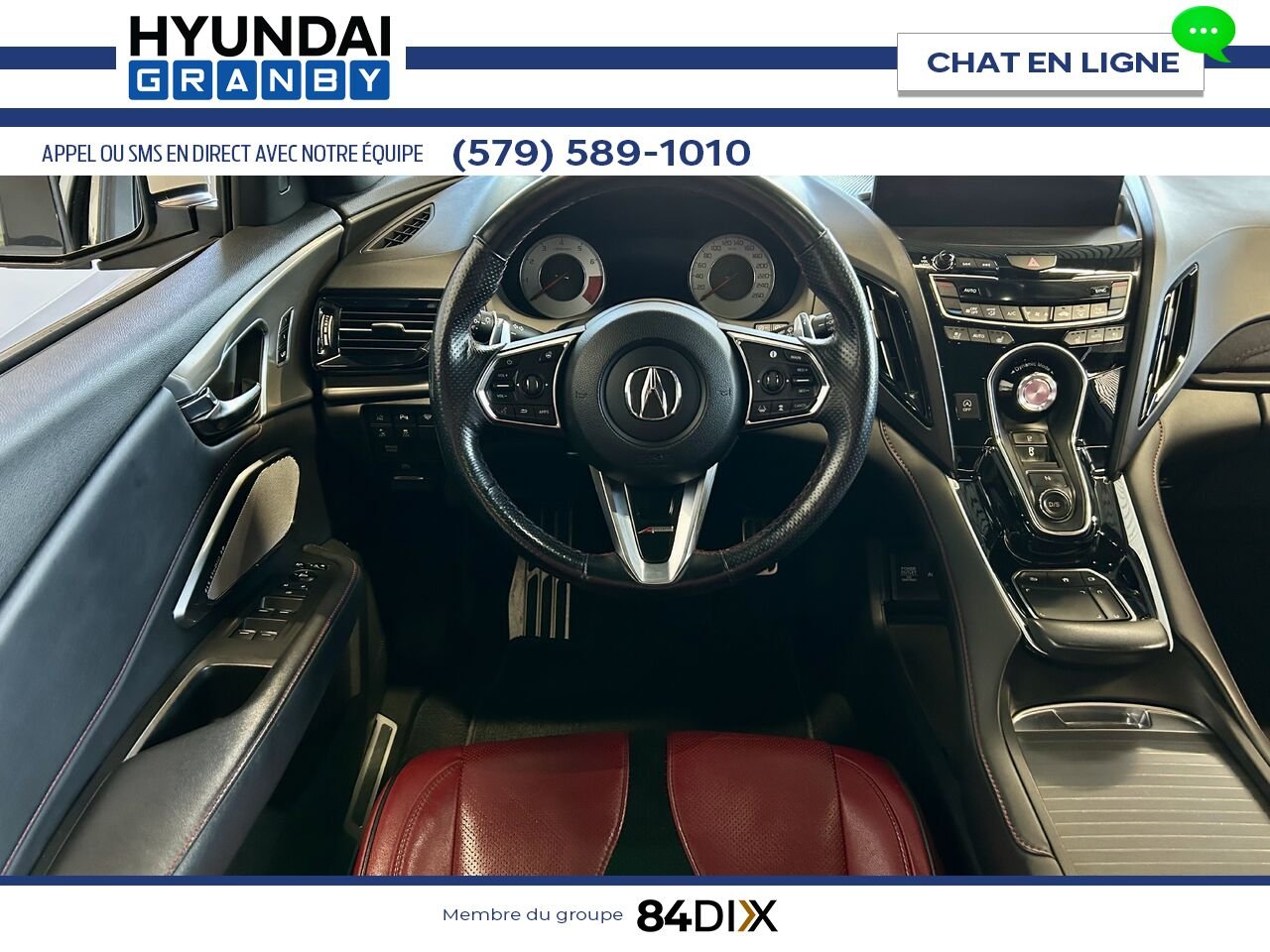 Acura RDX 2019 Blanc Granby - photo #15