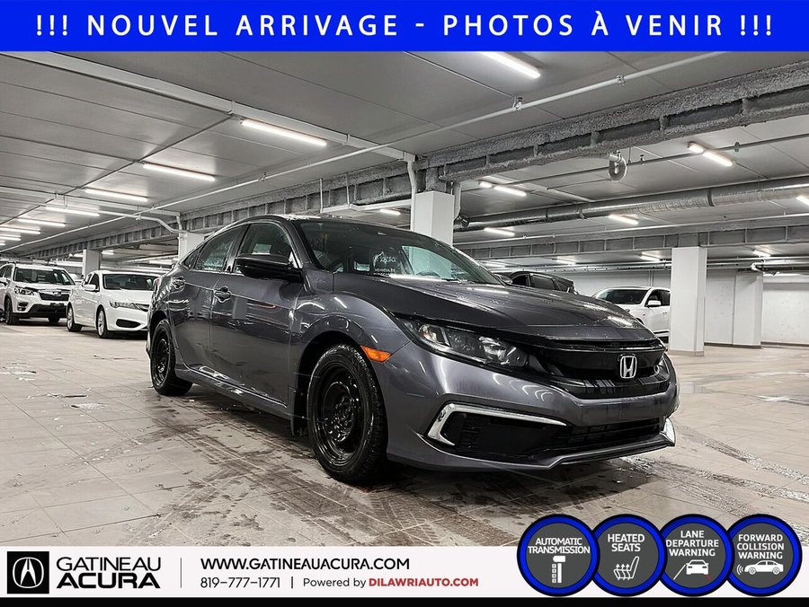 Honda Civic *** BAS KILOMÉTRAGE *** 2020 Gris