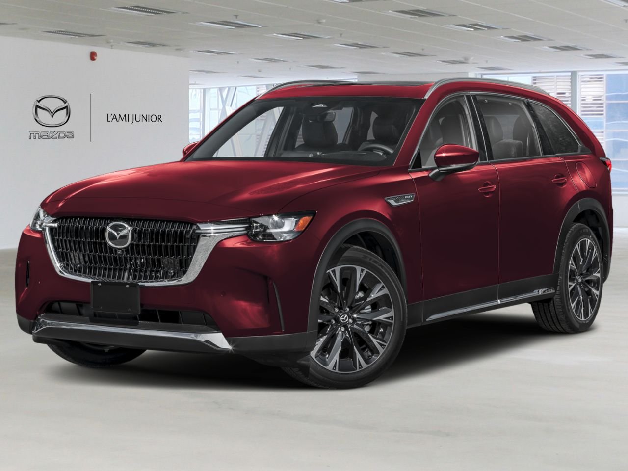 Mazda CX-90 hybride rechargeable NIV JM3KKDHA9S1258030 2025 Rouge artisanal cristal métallisé Chicoutimi - photo #0