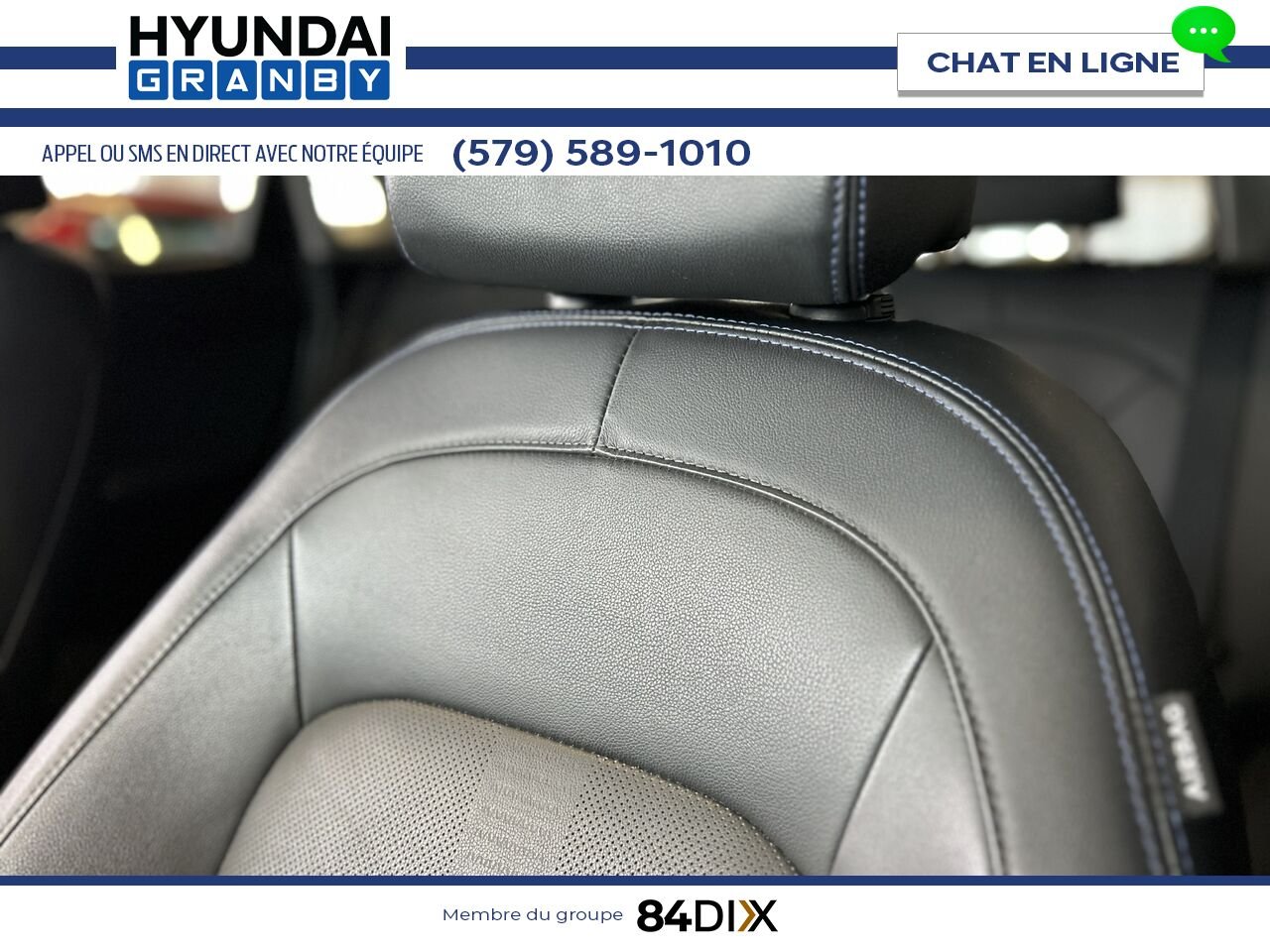 Hyundai Kona électrique 2023 Gris Granby - photo #13