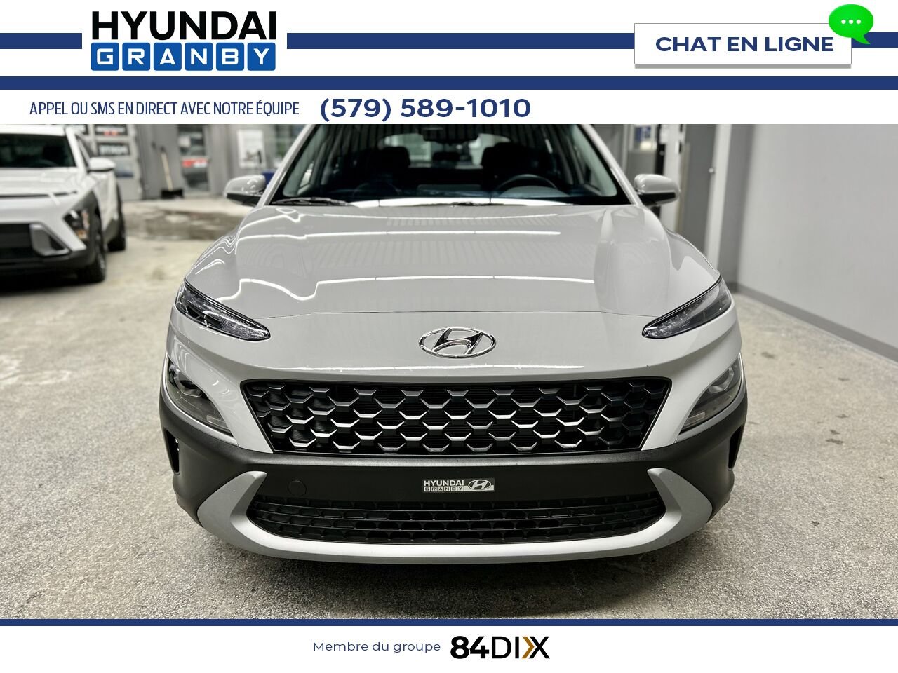 Hyundai Kona 2023 Gris Granby - photo #2
