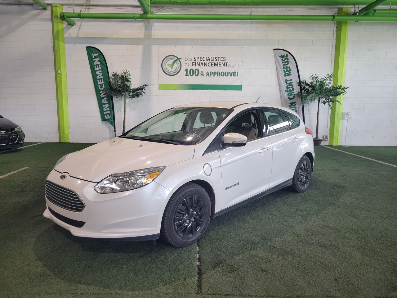 2016 Ford Focus Electric White  - photo #0