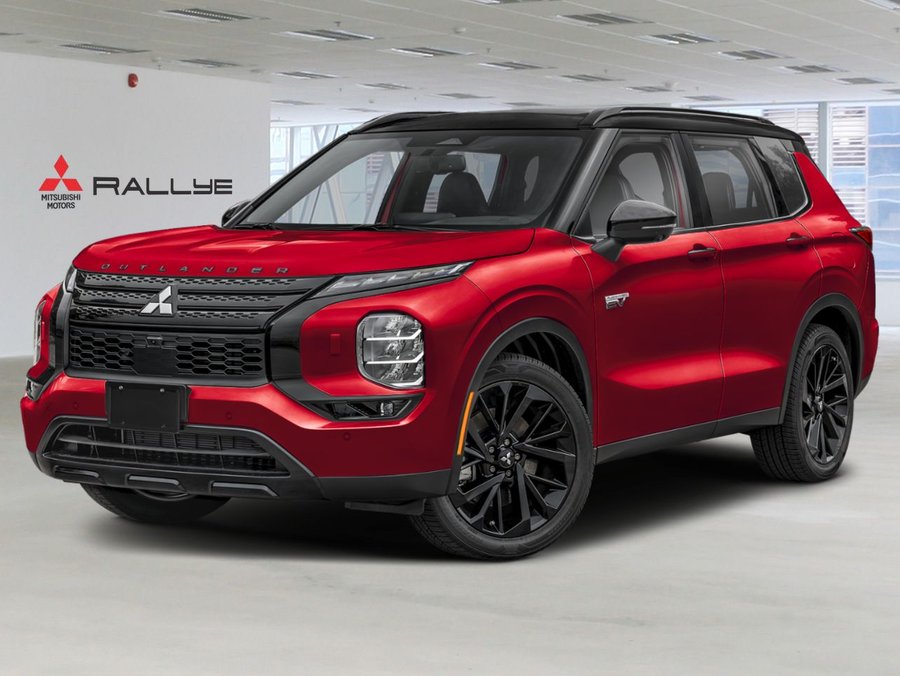 MITSUBISHI Outlander PHEV GT NOIR 2026 Diamant rouge/Toit noir