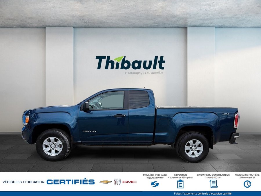 GMC CANYON Cabine allongée 4RM, 128,3 po 2019 Bleu