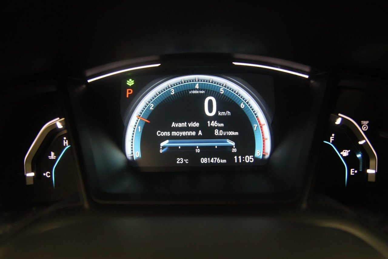 Honda Civic Sedan NIV 2HGFC2F52HH035096 2017 Gris Chicoutimi - photo #12