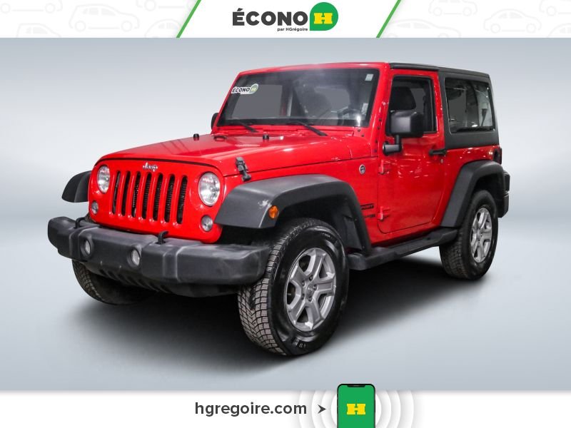 2018 Jeep Wrangler 2018 Red