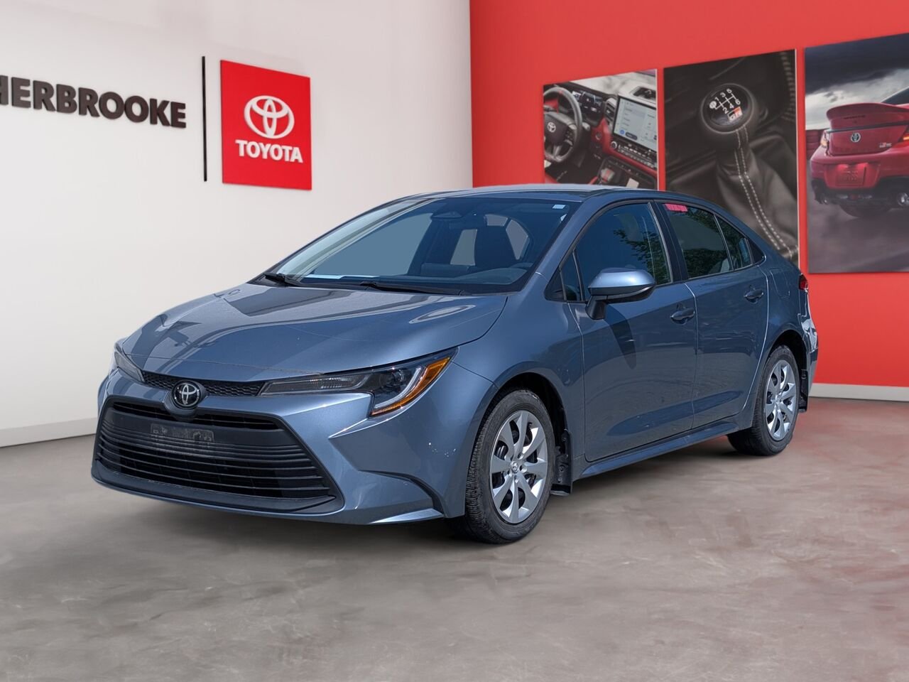 2023 Toyota Corolla 5YFB4MDE9PP046789 Blue Sherbrooke - photo #0