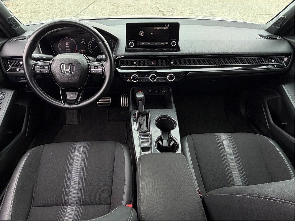 2025 Honda Civic Sedan Sport White Gatineau - photo #14
