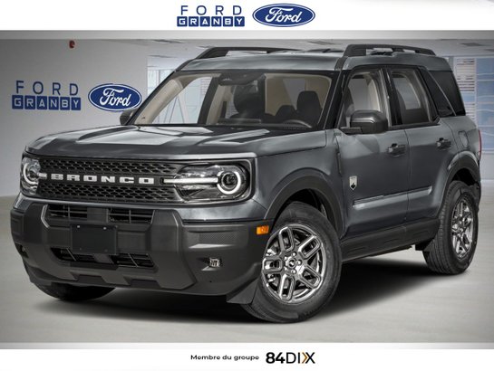 Ford Bronco Sport Big Bend 4x4 2026 Gris carbonisé métallisé