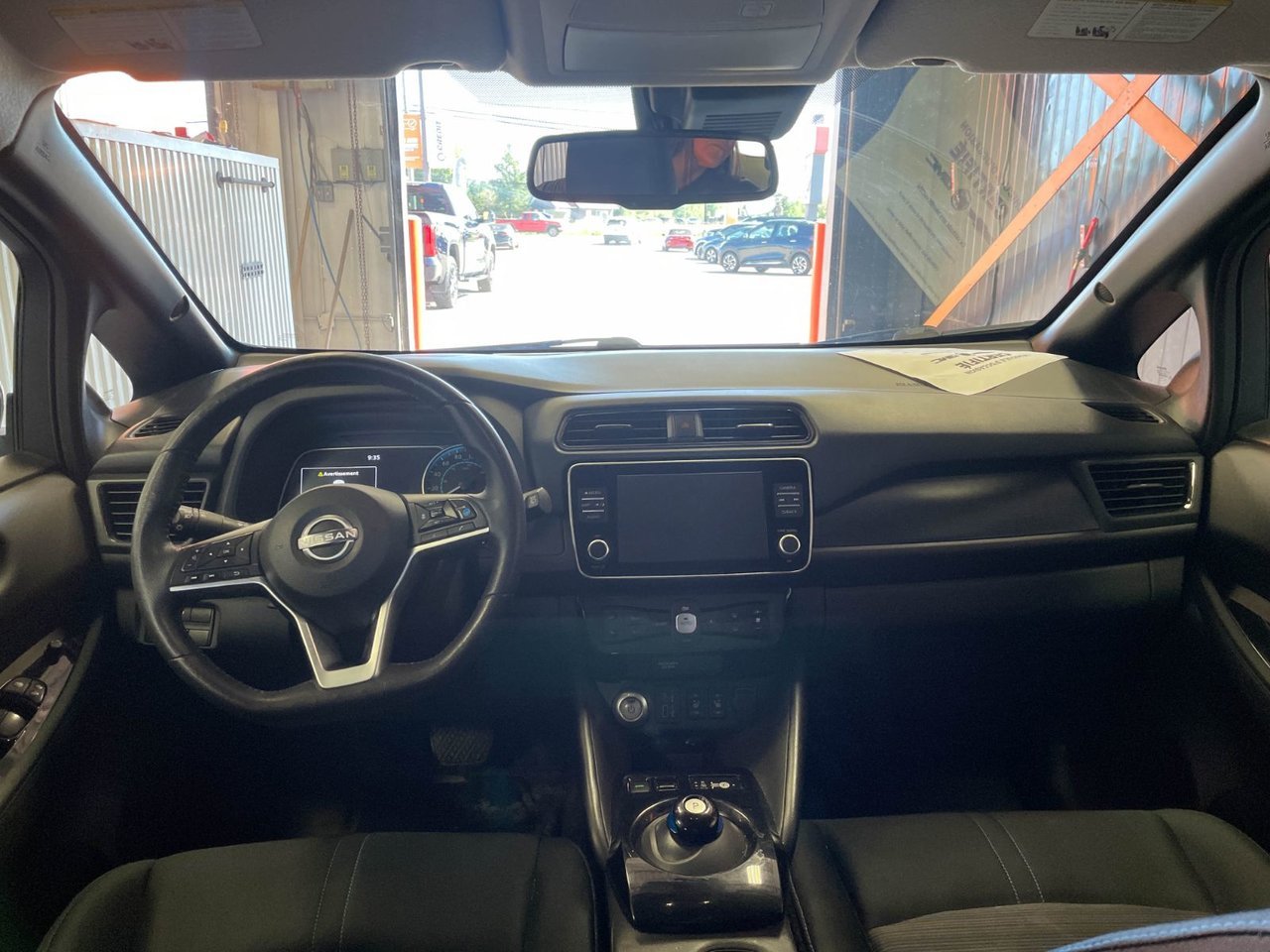 2023 Nissan LEAF SV *NAV* SIÈGES CHAUFF REG ADAPT CARPLAY ALERTES Black Saint-Jérôme - photo #7