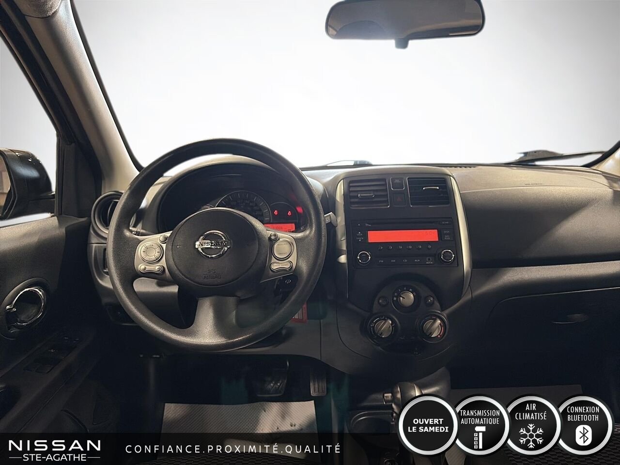 2017 Nissan Micra SV à hayon 4 portes BA Black Saint-Jérôme - photo #9