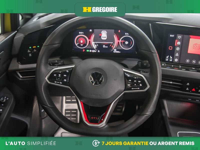 2022 Volkswagen Golf GTI Yellow Laval - photo #24