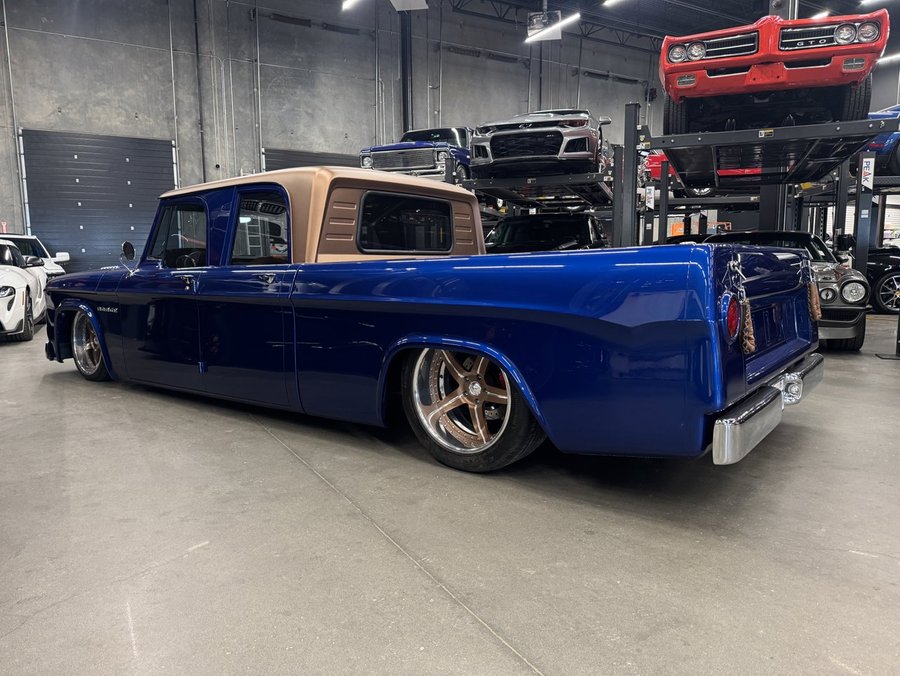 1967 Dodge D-200 1967 Blue