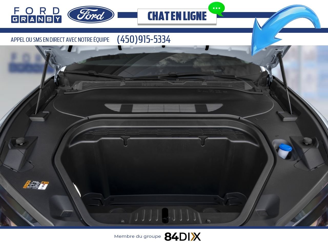 Ford Mustang Mach-E 2025 Gris glacier métallisé trois couches Granby - photo #11