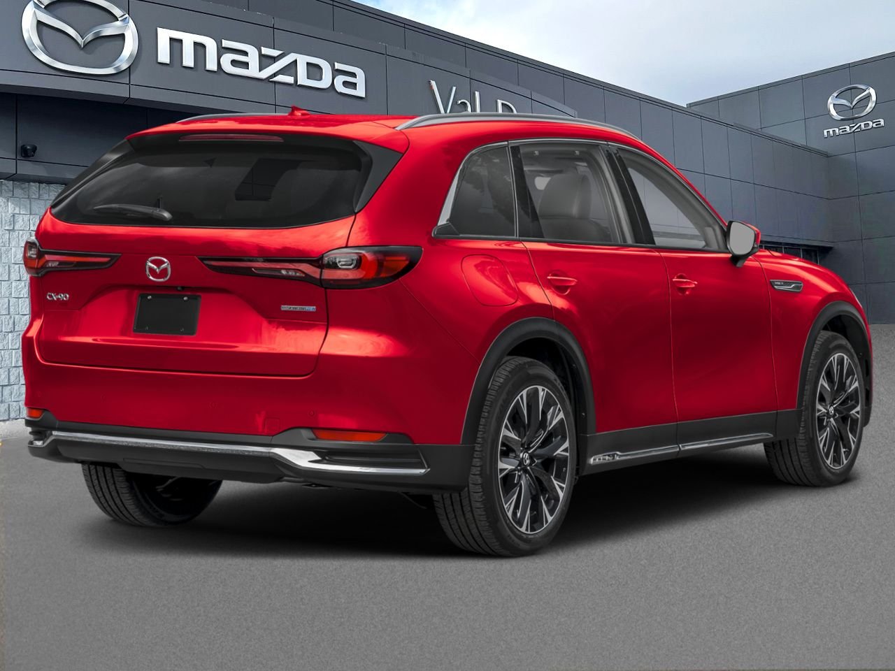 2026 Mazda CX-90 PHEV GT TI Soul Red Crystal Metallic Val-David - photo #2