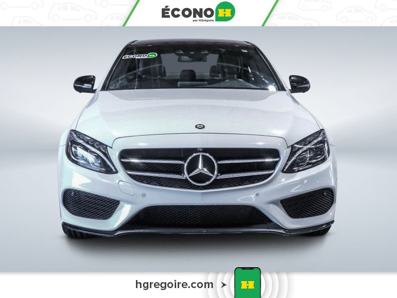 2017 Mercedes Benz C-Class White Blainville - photo #1
