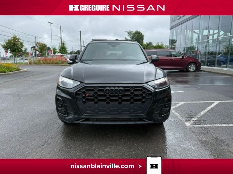 Audi SQ5 BI6248 | Progressiv SQ5 349HP TOIT PANO CUIR ROUGE 2022 Noir Laval - photo #4