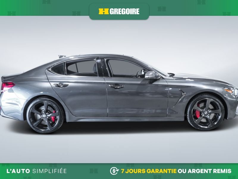 Genesis G70 821468 | 3.3T Sport AWD AUTO AC CUIR TOIT NAV MAGS CAM RECU 2021 Gris Laval - photo #10