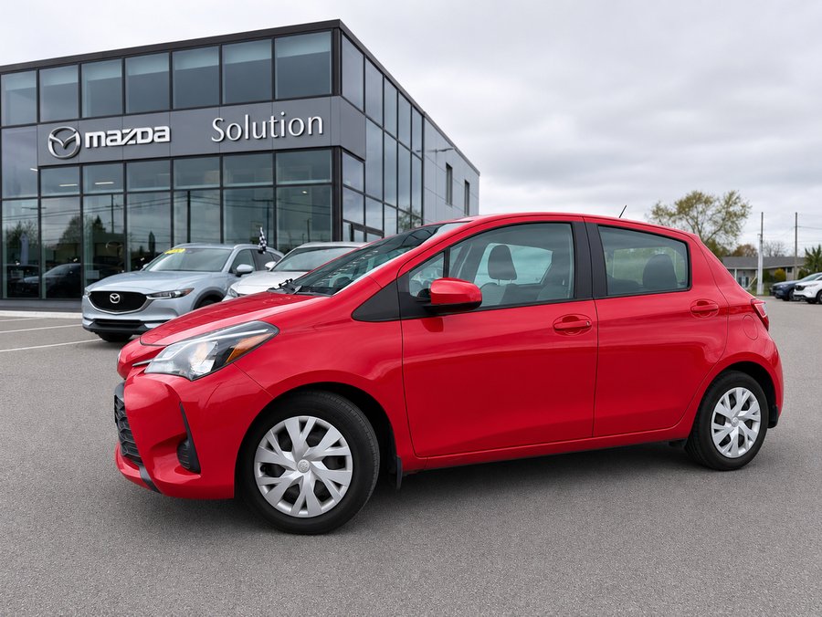 2018 Toyota Yaris Hatchback 2018 Red