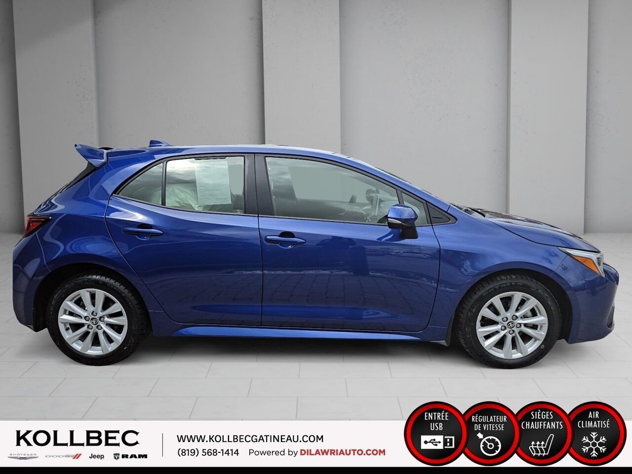 TOYOTA COROLLA 241131 | SE 2025 Bleu Gatineau - photo #13