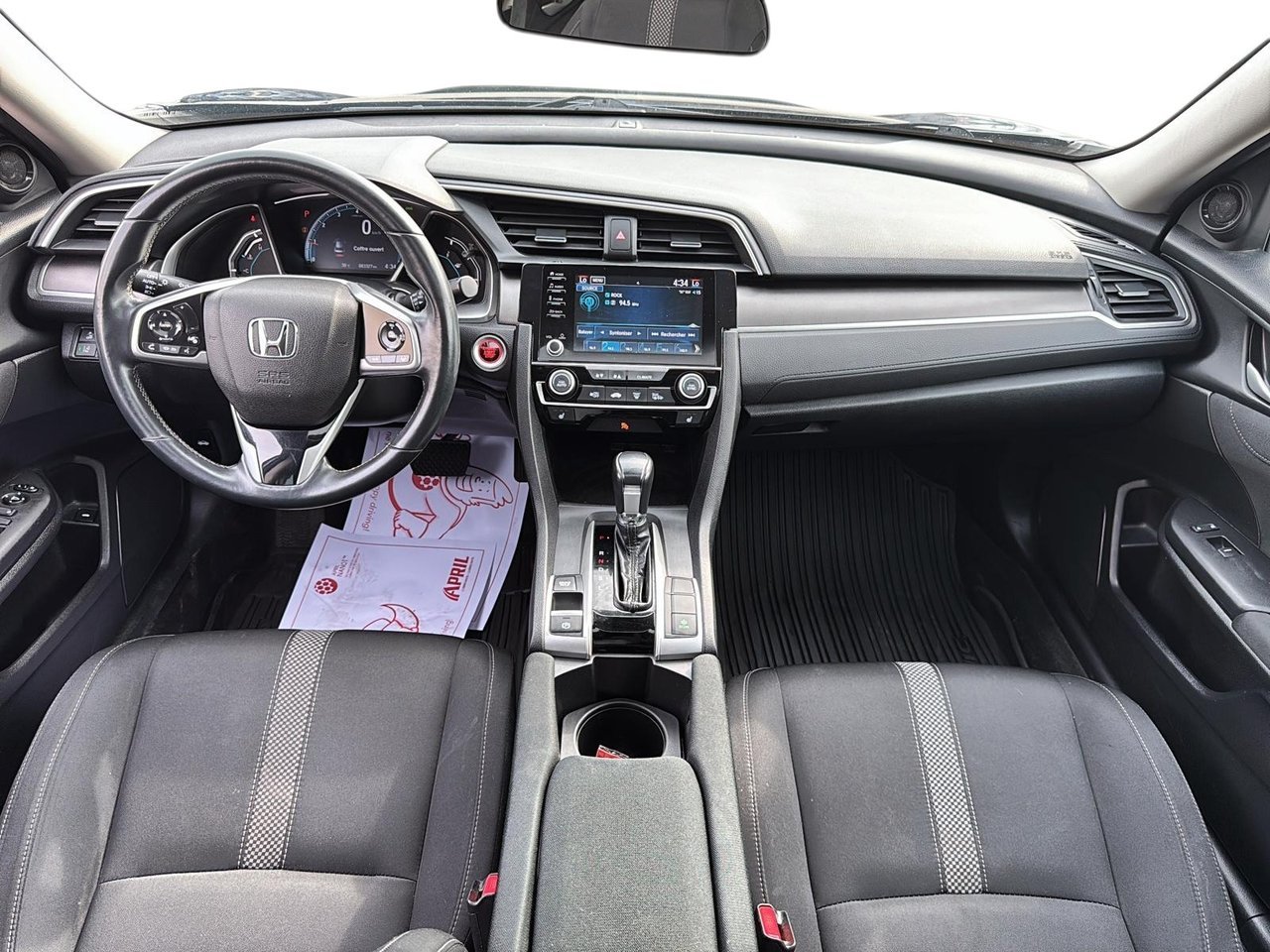 2021 Honda Civic Sedan VIN 2HGFC2F79MH004651 Grey Baie-Comeau - photo #10