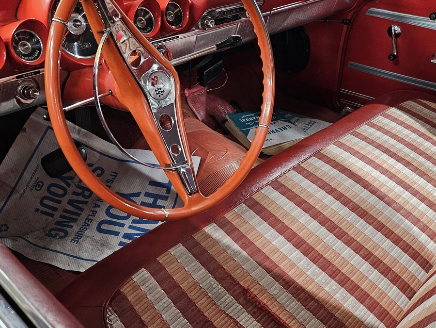 Chevrolet Impala 1959 1959 Rouge