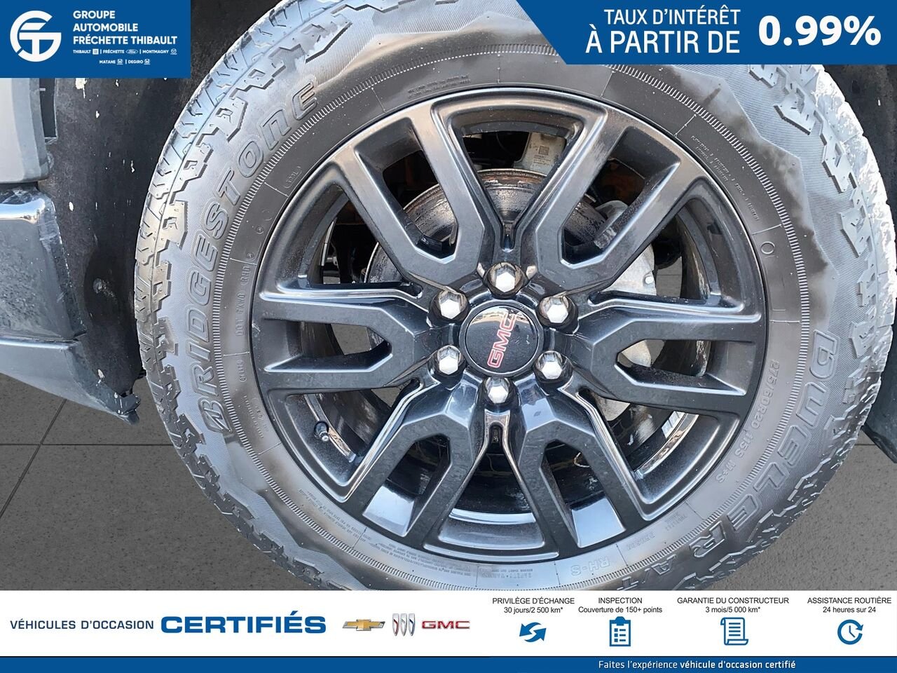 GMC SIERRA Elevation cabine multiplace 4RM 157 po 2024 Noir Montmagny - photo #6