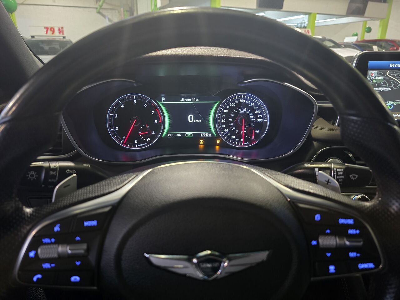 Genesis G70 2019 Noir Longueuil, - photo #21