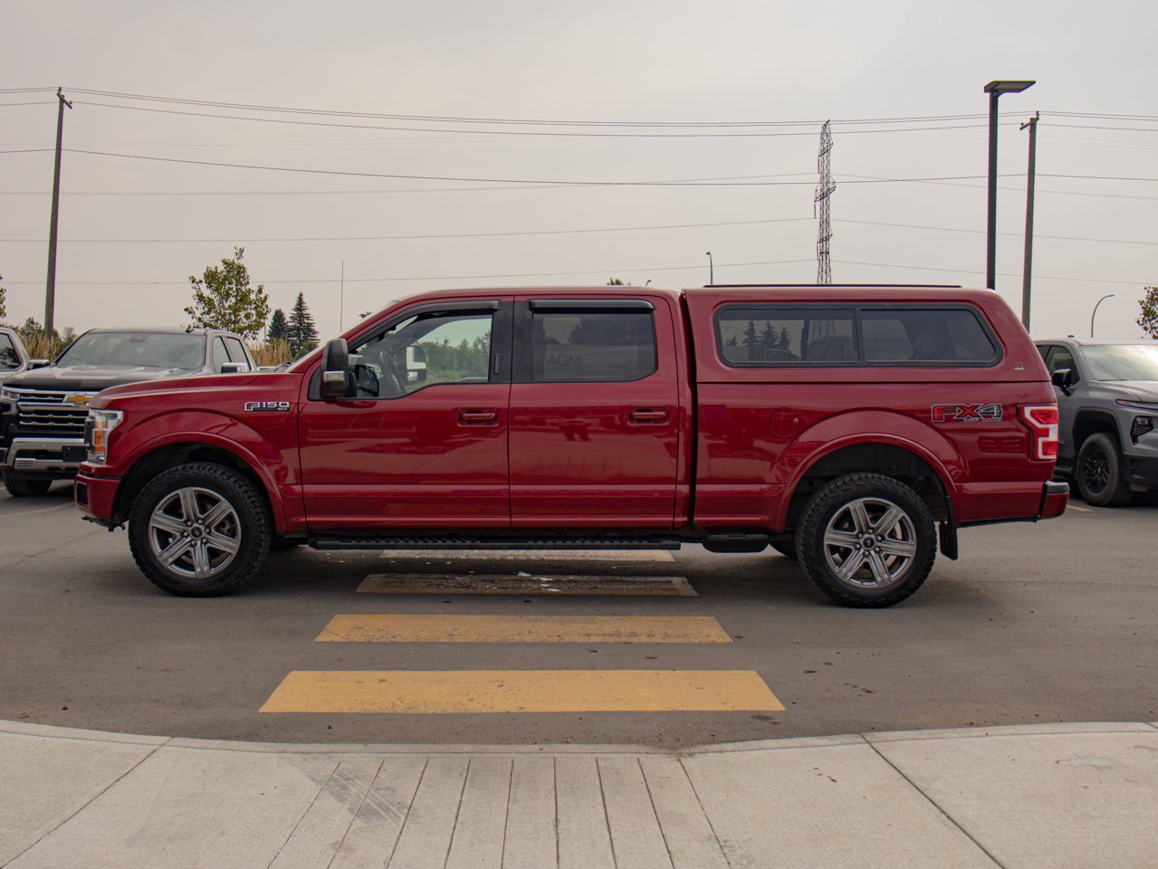2018 Ford F-150 XLT 4WD SuperCrew 5.5' Box Red Sherwood Park - photo #6