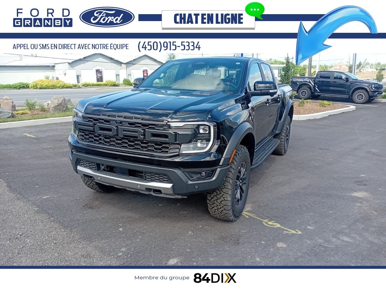 2024 Ford RANGER Black Granby - photo #1