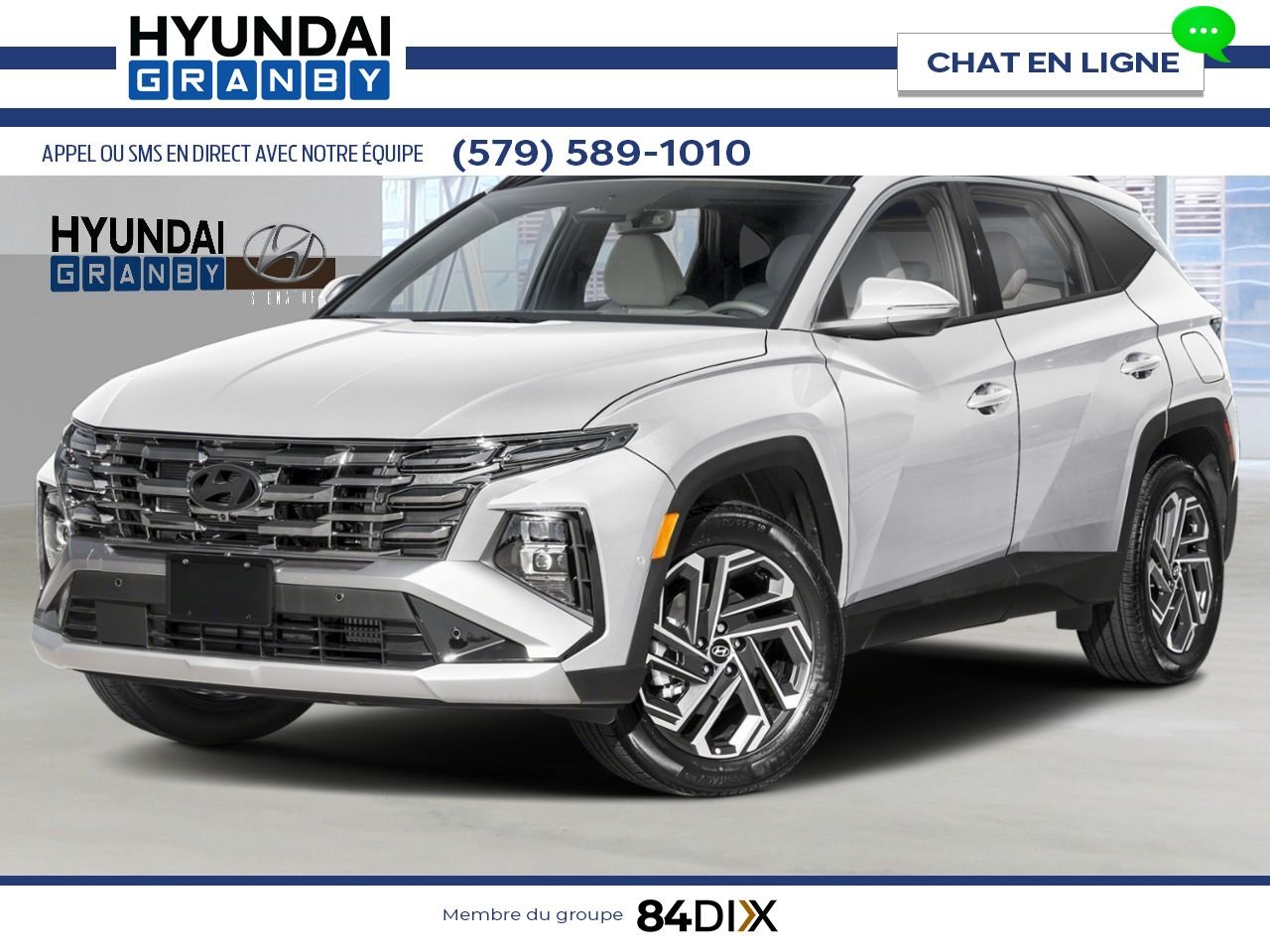 HYUNDAI Tucson hybride 2026 Blanc cristal Granby - photo #0