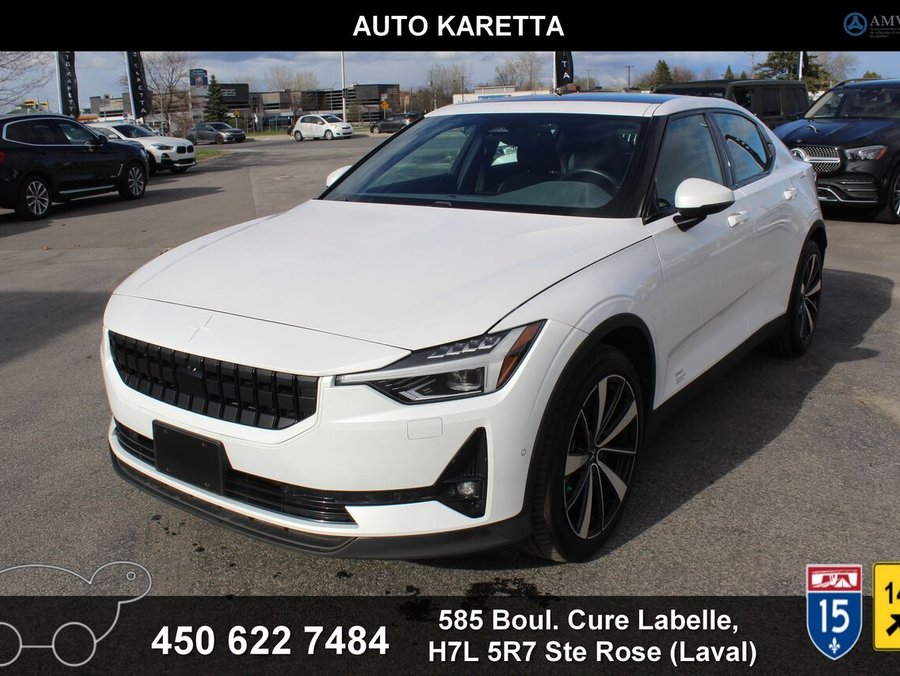 Polestar 2 2021 2021 Blanc