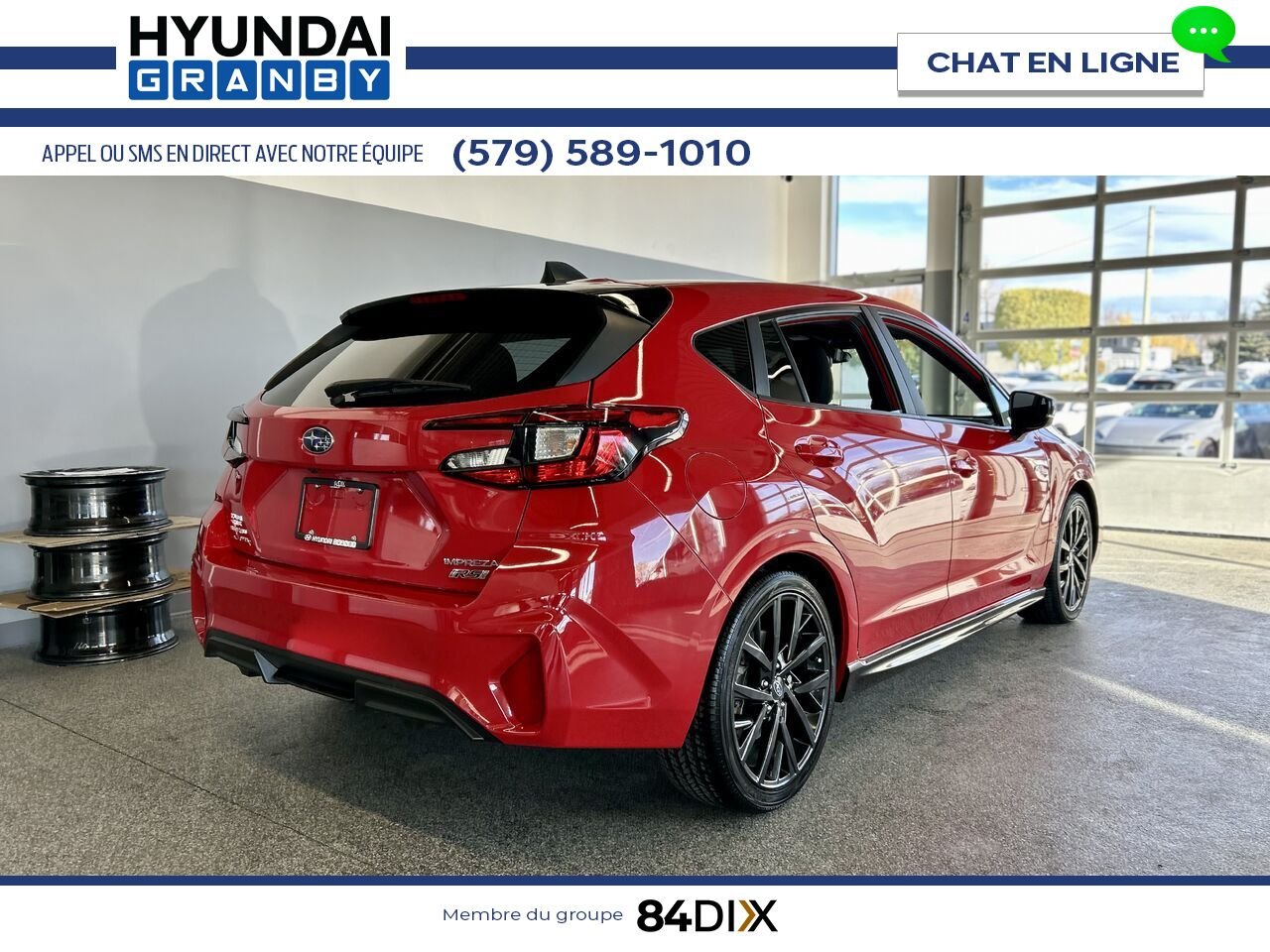 Subaru Impreza 2024 Rouge Granby - photo #6
