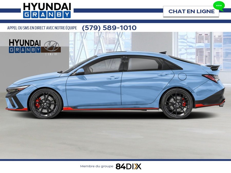 HYUNDAI Elantra N 2025 2025 Bleu éblouissant