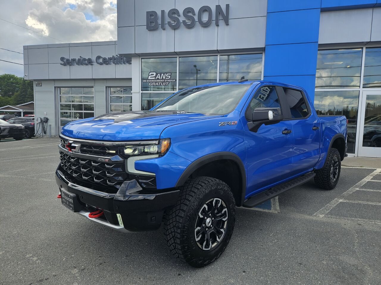 2026 Chevrolet Silverado 1500 ZR2 cabine multiplace 4RM 147 po Blue Thetford Mines - photo #0