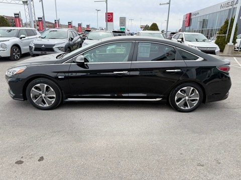 2019 Hyundai Sonata hybride rechargeable ULTIMATE HYBRIDE RECHARGEABLE/PLUG-IN-CUIR Black
