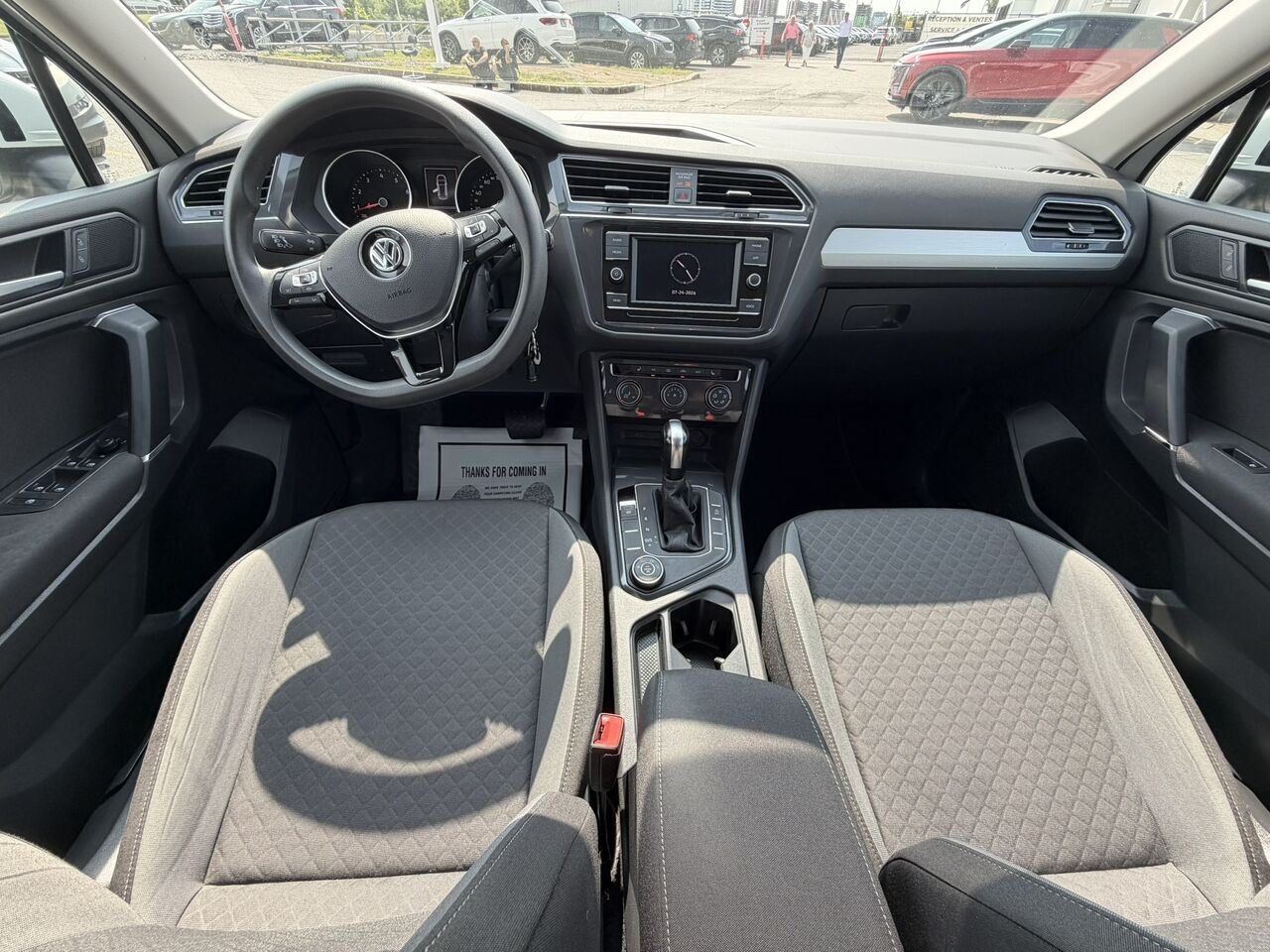 2020 Volkswagen Tiguan Trendline 4MOTION White Laval - photo #14