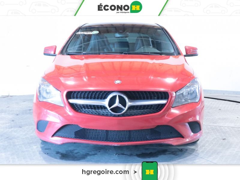 2016 Mercedes Benz CLA Red Blainville - photo #1
