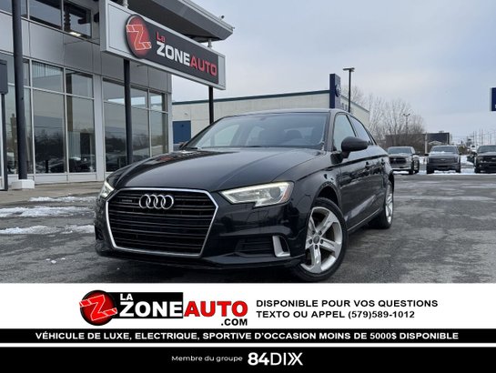 Audi A3 berline 2018 2018 Noir