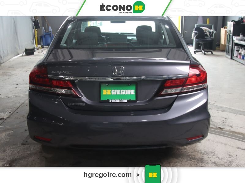 Honda Civic 821030 | EX AUTO A/C TOIT GR ELECT MAGS CAM RECUL 2015 Gris Laval - photo #5