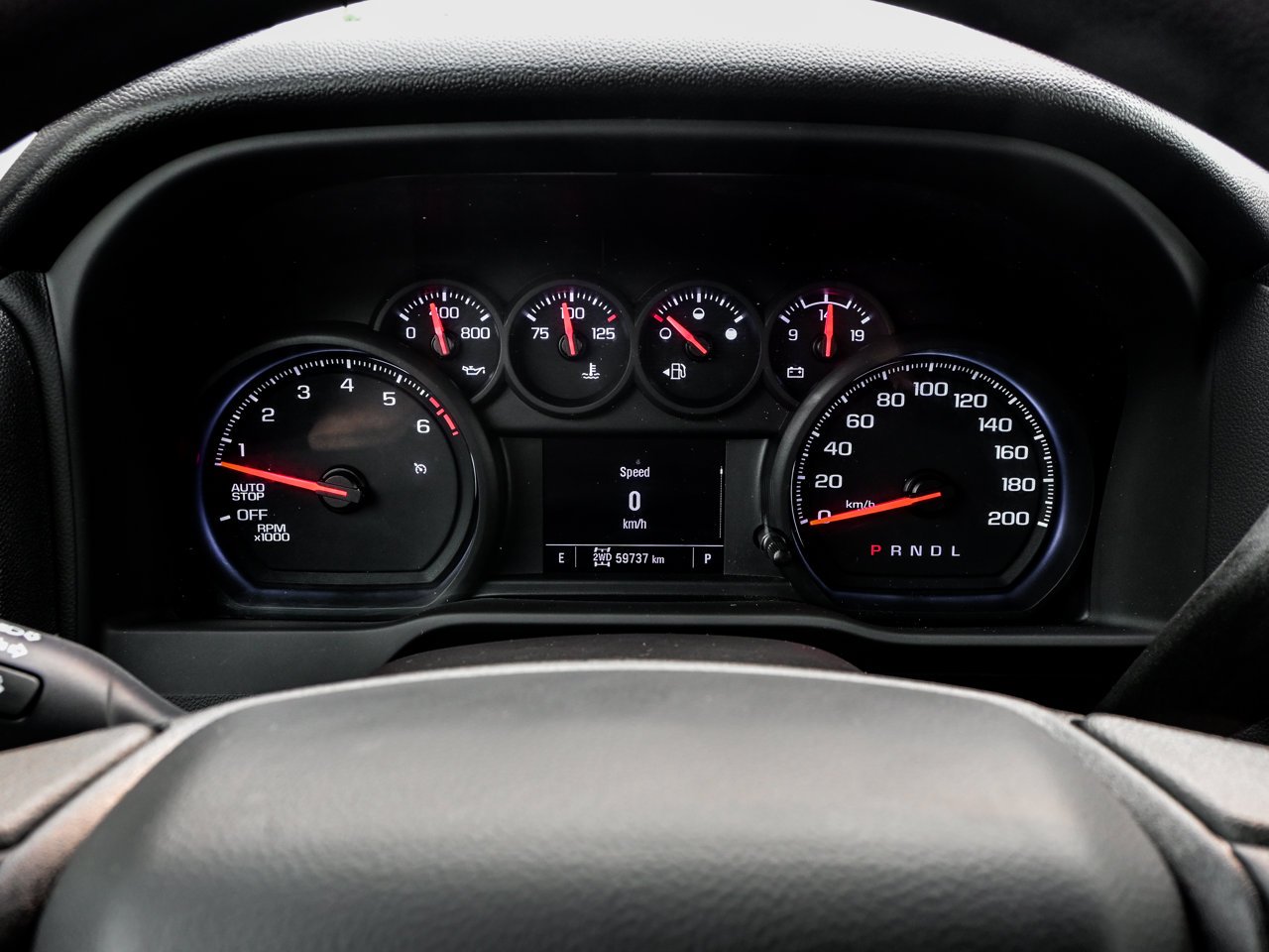 2025 Chevrolet Silverado 1500 4WD Crew Cab 147 Custom Trail Boss Black Sherwood Park - photo #22