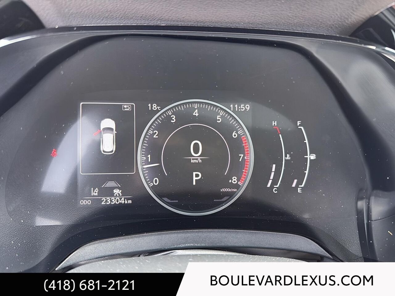 Lexus RX 19865A 2023 Blanc Québec - photo #13